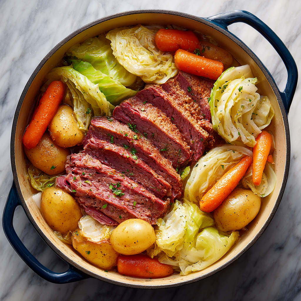 Classic Corned Beef and Cabbage : Hearty, Tender & Irish-Inspired