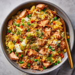 Salmon Fried Rice : Fast, Flavorful, and Weeknight-Ready