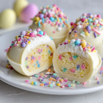 Easter Confetti Pudding Bombs : A No-Bake Surprise in Every Shell