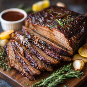 Slow-Roasted Beef Brisket (Tender, Juicy & Holiday-Ready)