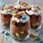 Mini Chocolate Easter Trifles : A Fun and Festive Dessert in a Glass