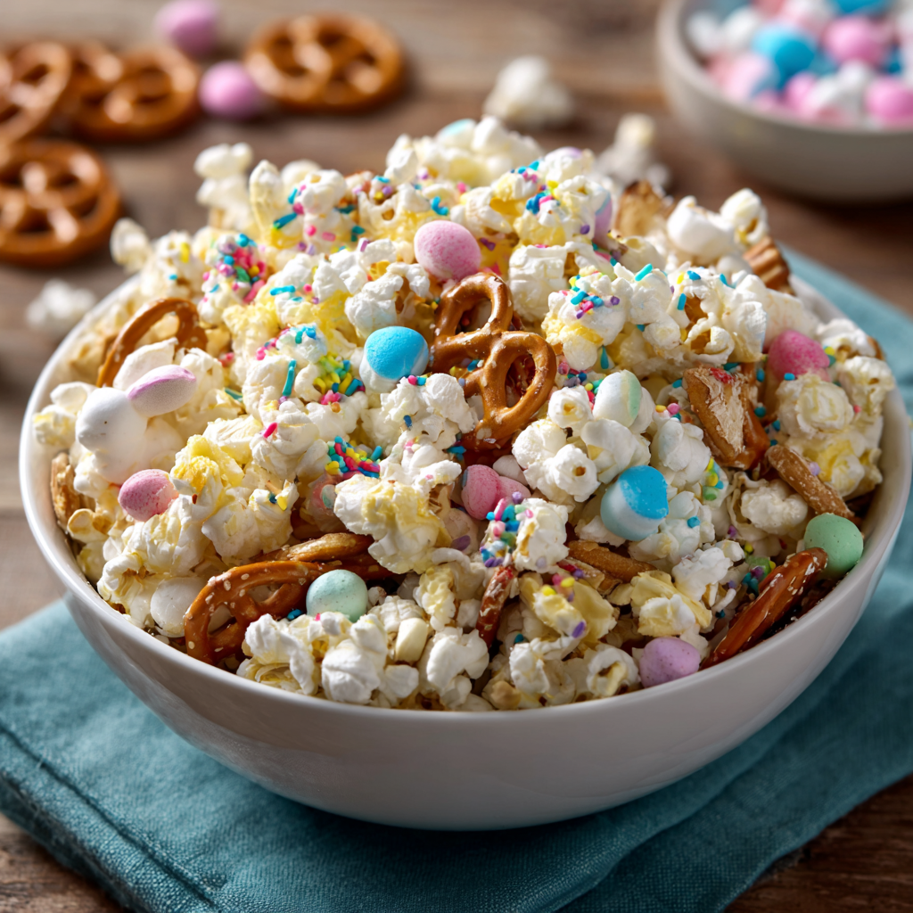 Bunny Bait Easter Mix Recipe : Easy No-Bake Sweet & Salty Snack
