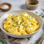 High Protein Scrambled Eggs (Fluffy, Creamy & 25g Protein Breakfast)