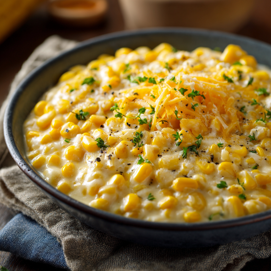 Creamed Corn – Easy Cheesy Easter Side Dish (Ready in 20 Minutes)