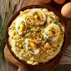 Deviled Eggs Dip with Chives and Paprika – Creamy Party Appetizer
