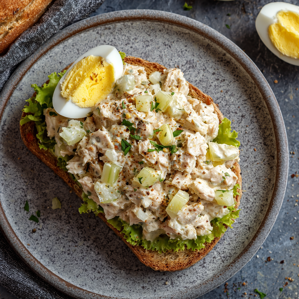 Classic Tuna Egg Salad (Creamy, Protein-Packed & Easy)