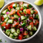 Chunky Cucumber Salsa (Fresh, Crisp & Ready in 10 Minutes)